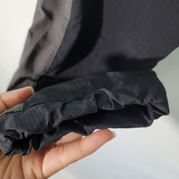 Fabletics Women Black Nylon Blend Sweatpants Sz S Pocket Elastic Waist Drawstrin - Picture 6 of 12